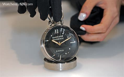 panerai spherical table clocks